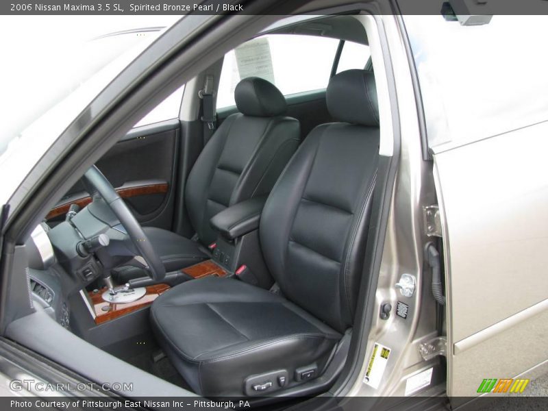 Spirited Bronze Pearl / Black 2006 Nissan Maxima 3.5 SL