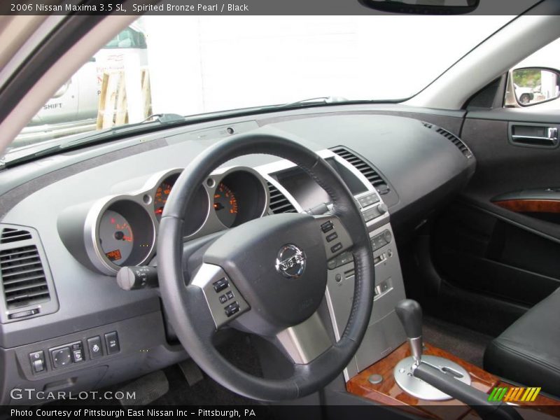 Spirited Bronze Pearl / Black 2006 Nissan Maxima 3.5 SL