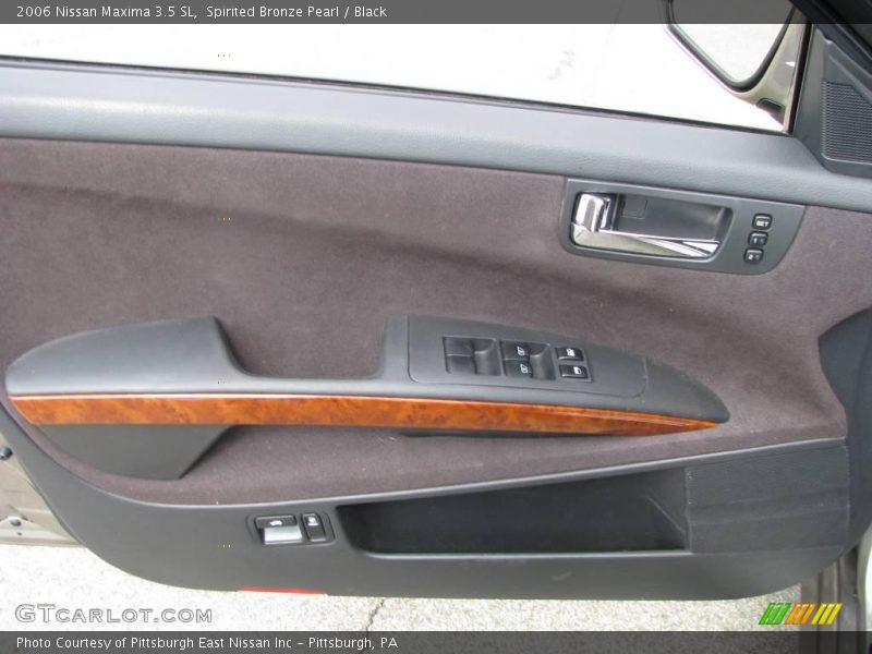 Spirited Bronze Pearl / Black 2006 Nissan Maxima 3.5 SL