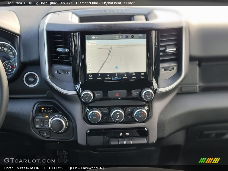 Diamond Black Crystal Pearl / Black 2022 Ram 1500 Big Horn Quad Cab 4x4