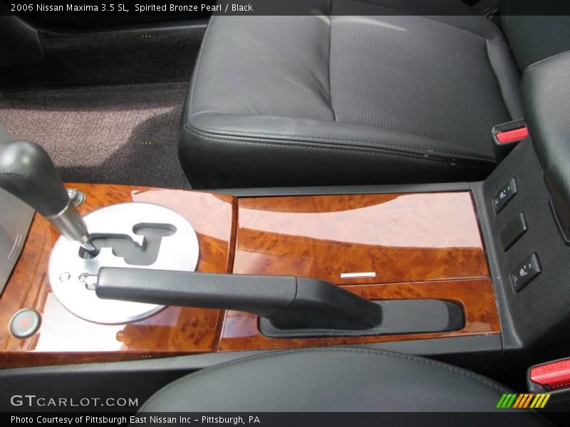 Spirited Bronze Pearl / Black 2006 Nissan Maxima 3.5 SL