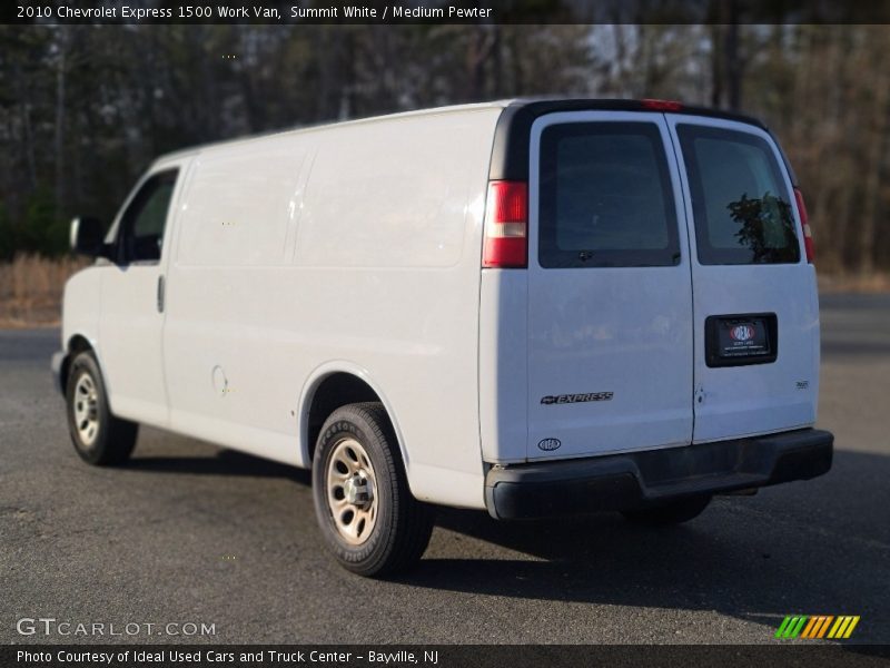 Summit White / Medium Pewter 2010 Chevrolet Express 1500 Work Van