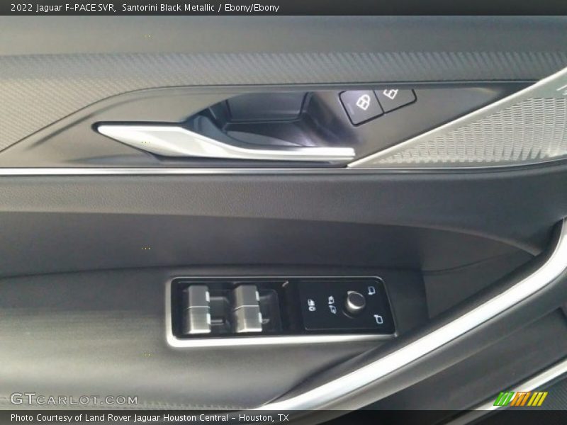 Santorini Black Metallic / Ebony/Ebony 2022 Jaguar F-PACE SVR