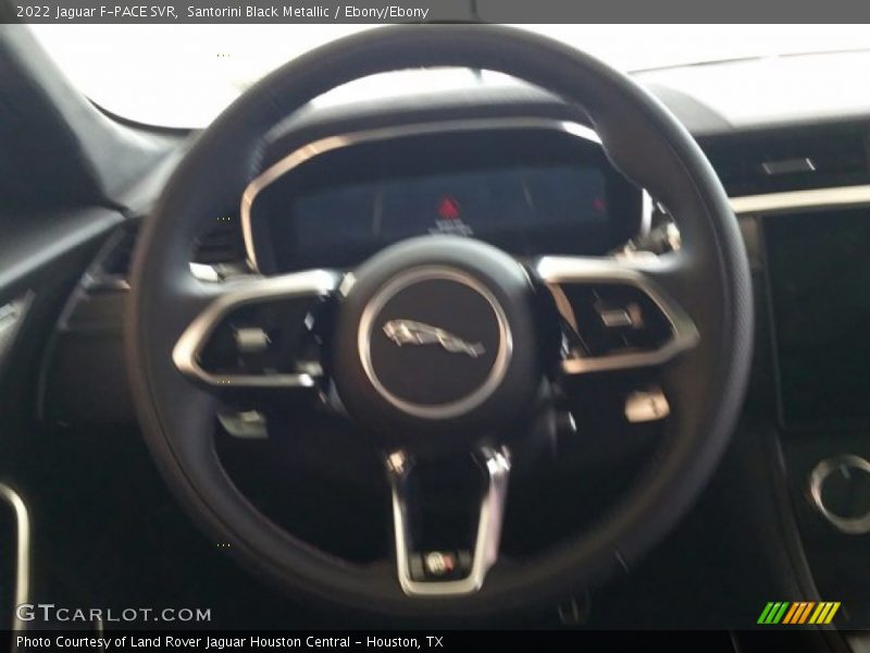Santorini Black Metallic / Ebony/Ebony 2022 Jaguar F-PACE SVR