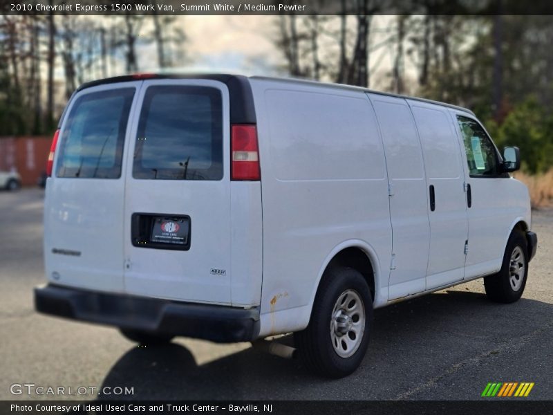 Summit White / Medium Pewter 2010 Chevrolet Express 1500 Work Van