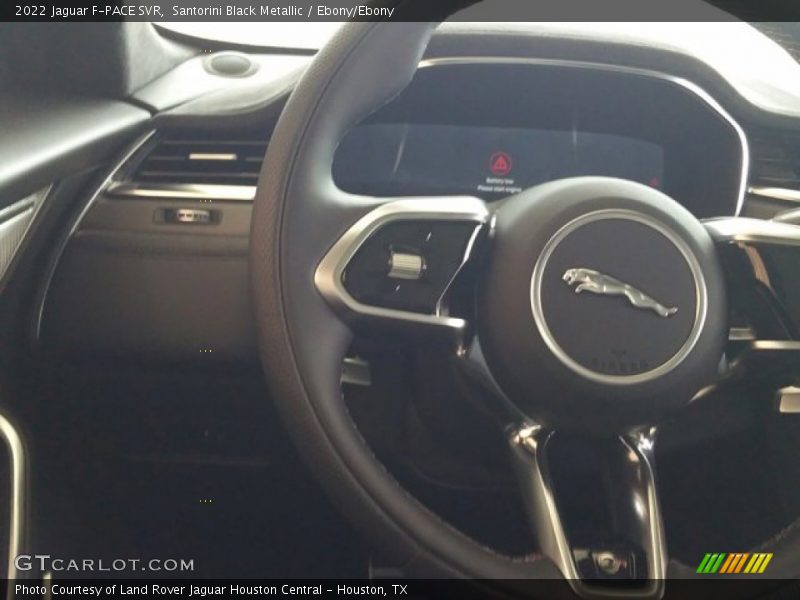 Santorini Black Metallic / Ebony/Ebony 2022 Jaguar F-PACE SVR