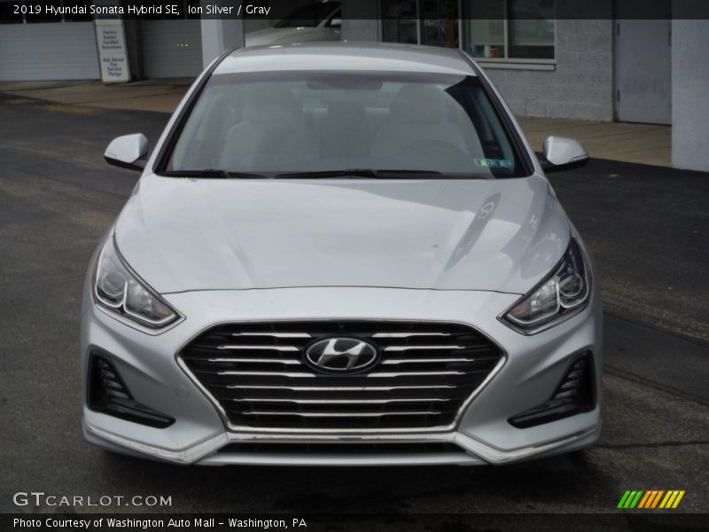 Ion Silver / Gray 2019 Hyundai Sonata Hybrid SE