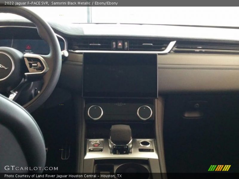 Santorini Black Metallic / Ebony/Ebony 2022 Jaguar F-PACE SVR