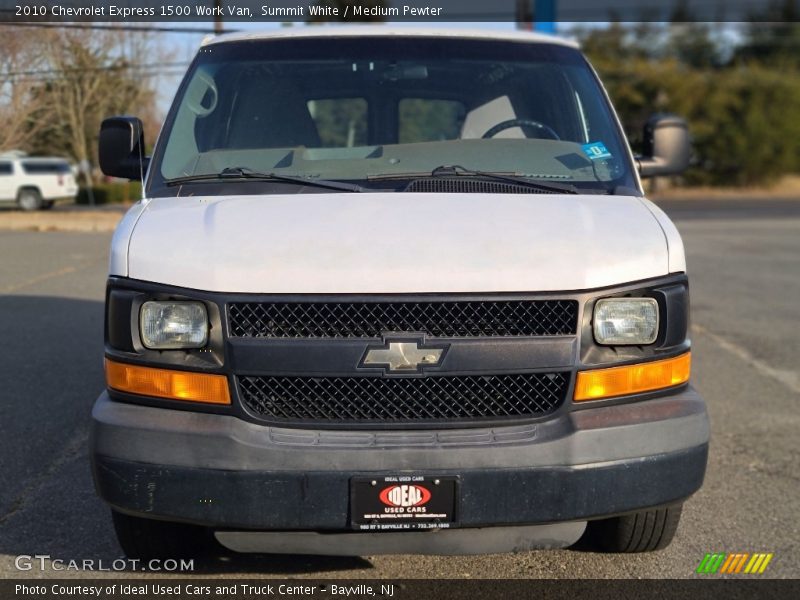 Summit White / Medium Pewter 2010 Chevrolet Express 1500 Work Van