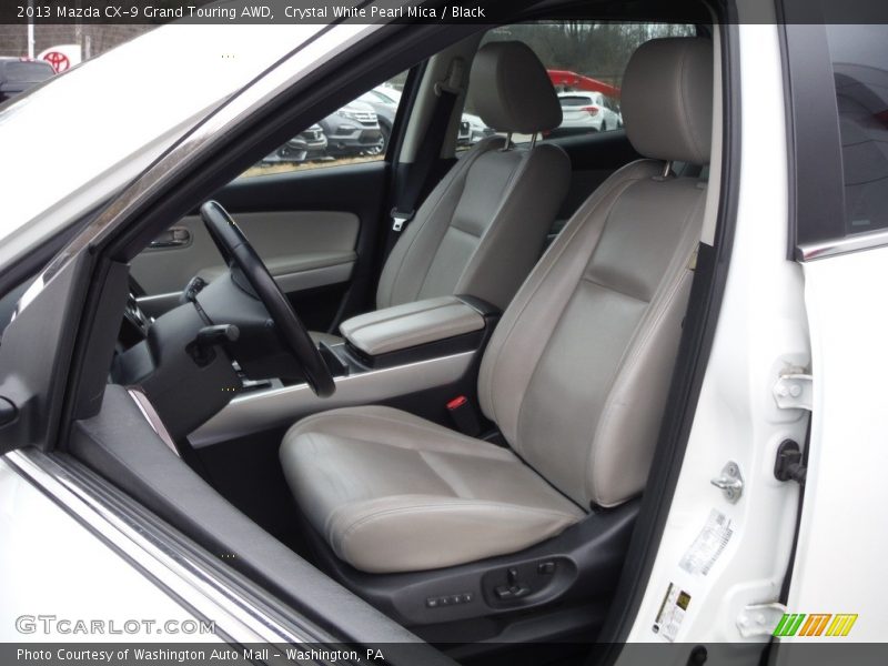 Front Seat of 2013 CX-9 Grand Touring AWD