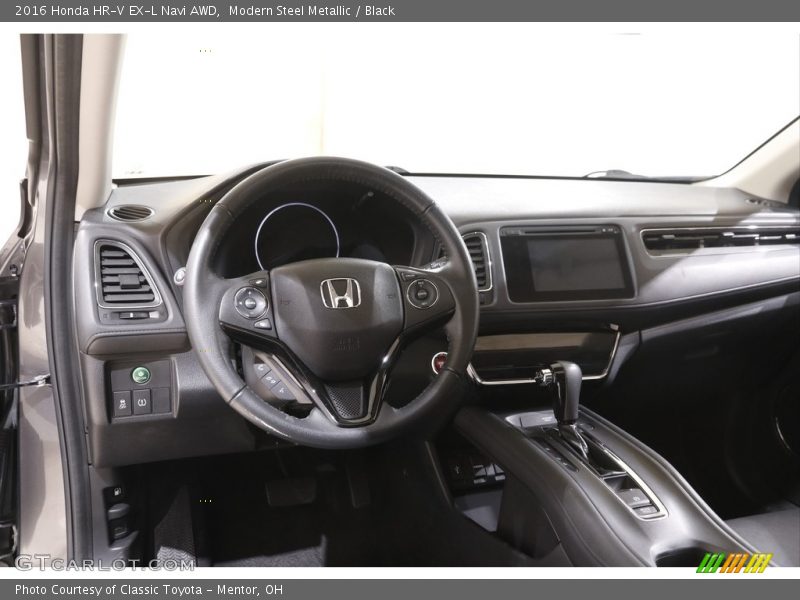 Modern Steel Metallic / Black 2016 Honda HR-V EX-L Navi AWD