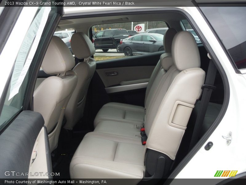 Rear Seat of 2013 CX-9 Grand Touring AWD