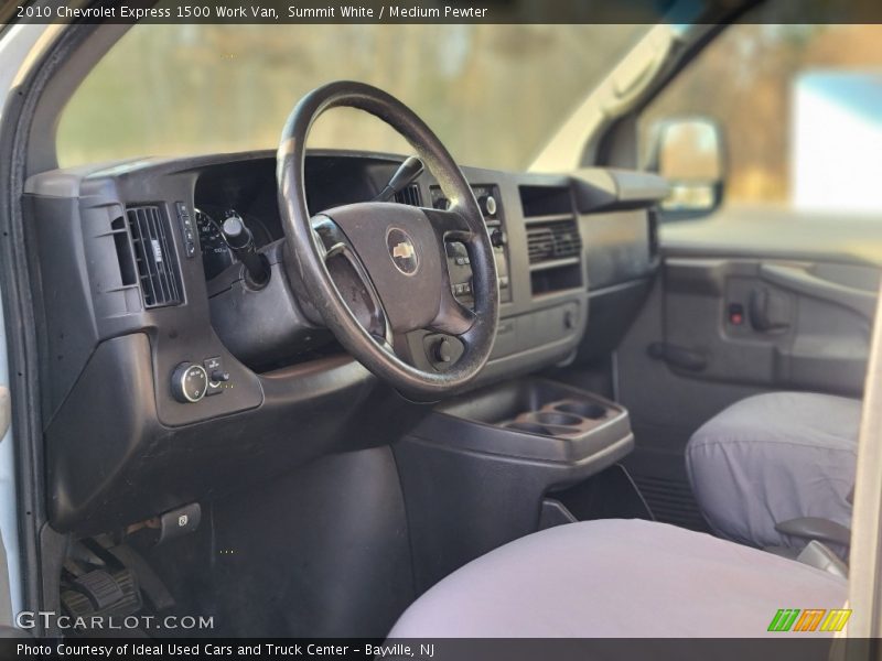 Summit White / Medium Pewter 2010 Chevrolet Express 1500 Work Van