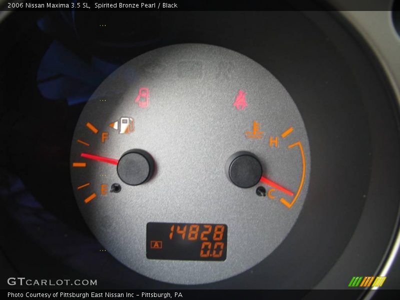 Spirited Bronze Pearl / Black 2006 Nissan Maxima 3.5 SL