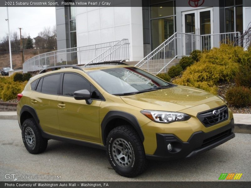 Front 3/4 View of 2021 Crosstrek Sport