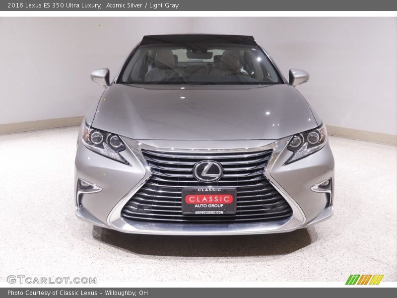 Atomic Silver / Light Gray 2016 Lexus ES 350 Ultra Luxury