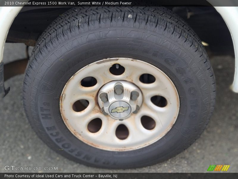 Summit White / Medium Pewter 2010 Chevrolet Express 1500 Work Van