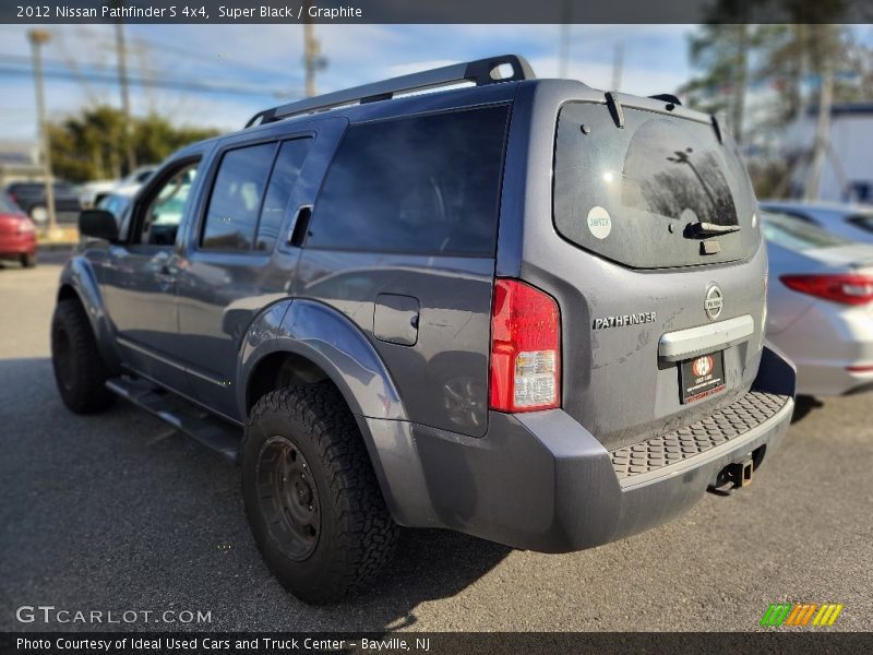 Super Black / Graphite 2012 Nissan Pathfinder S 4x4