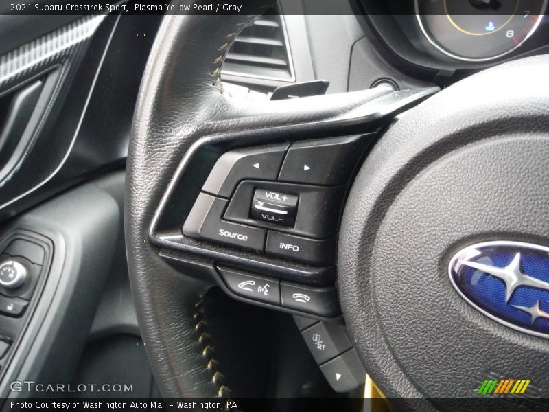 Plasma Yellow Pearl / Gray 2021 Subaru Crosstrek Sport