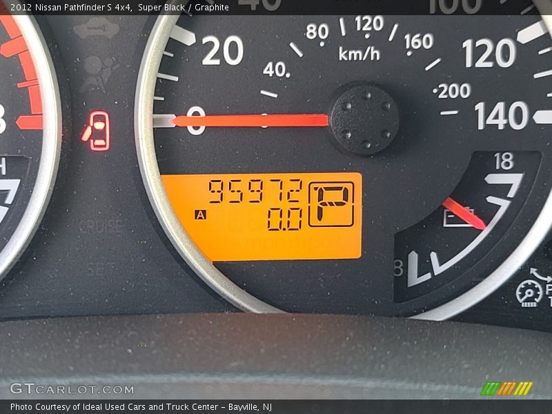 Super Black / Graphite 2012 Nissan Pathfinder S 4x4