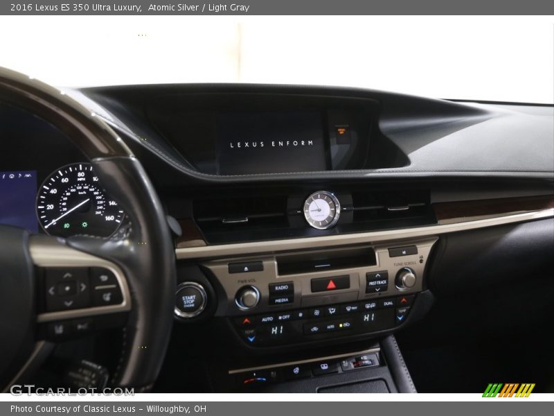 Atomic Silver / Light Gray 2016 Lexus ES 350 Ultra Luxury