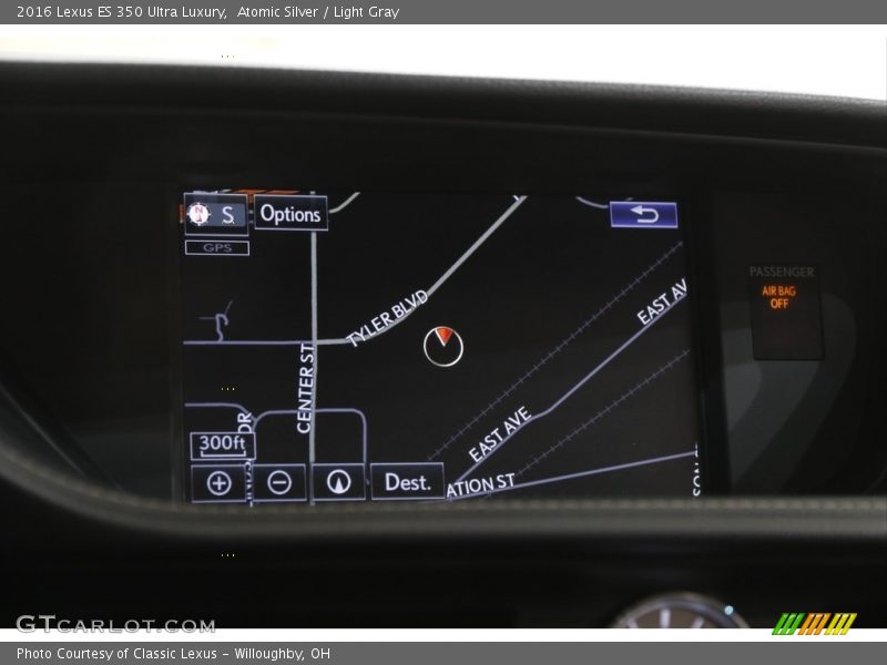 Navigation of 2016 ES 350 Ultra Luxury