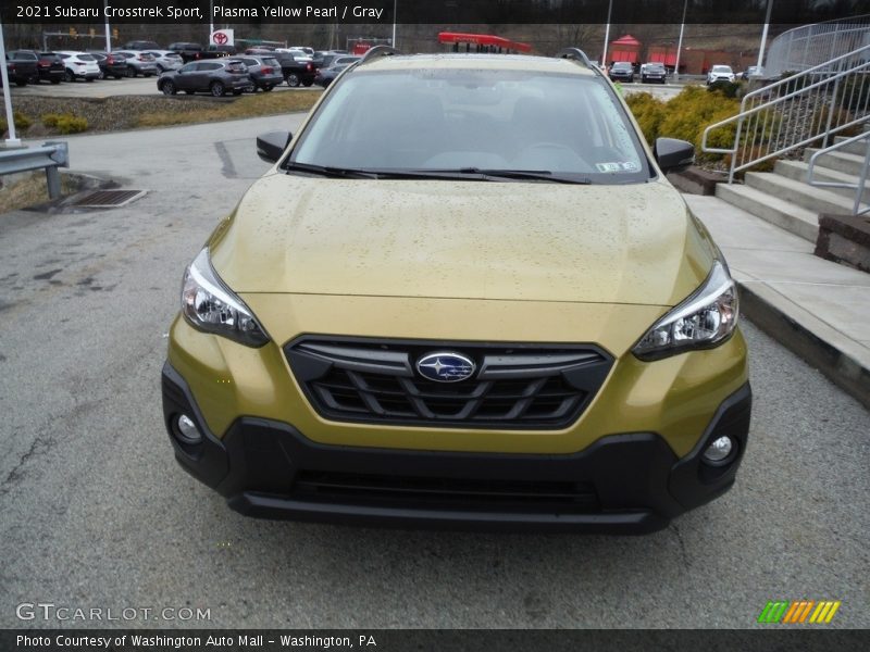Plasma Yellow Pearl / Gray 2021 Subaru Crosstrek Sport