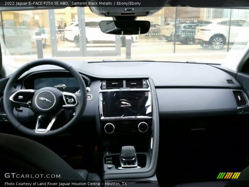 Dashboard of 2022 E-PACE P250 SE AWD