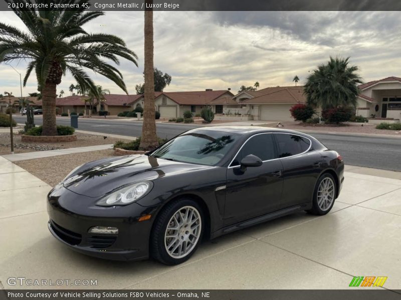 Front 3/4 View of 2010 Panamera 4S