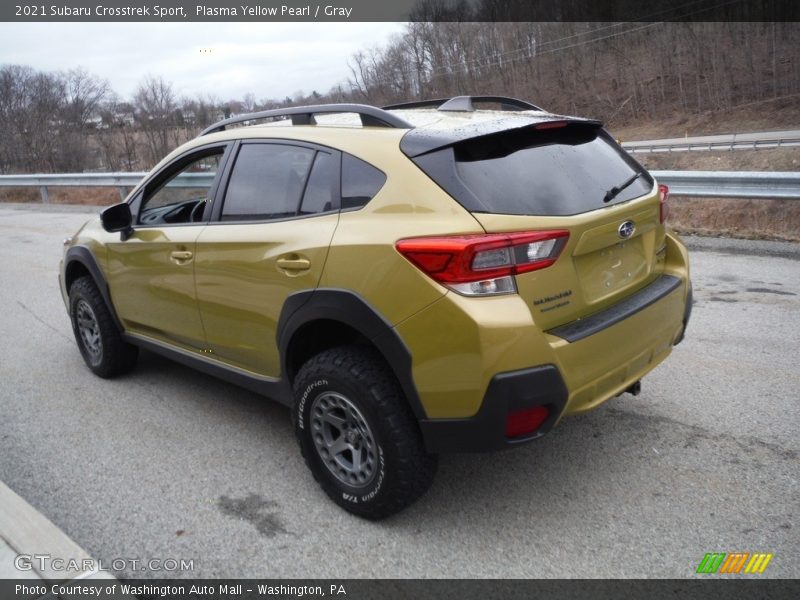 Plasma Yellow Pearl / Gray 2021 Subaru Crosstrek Sport