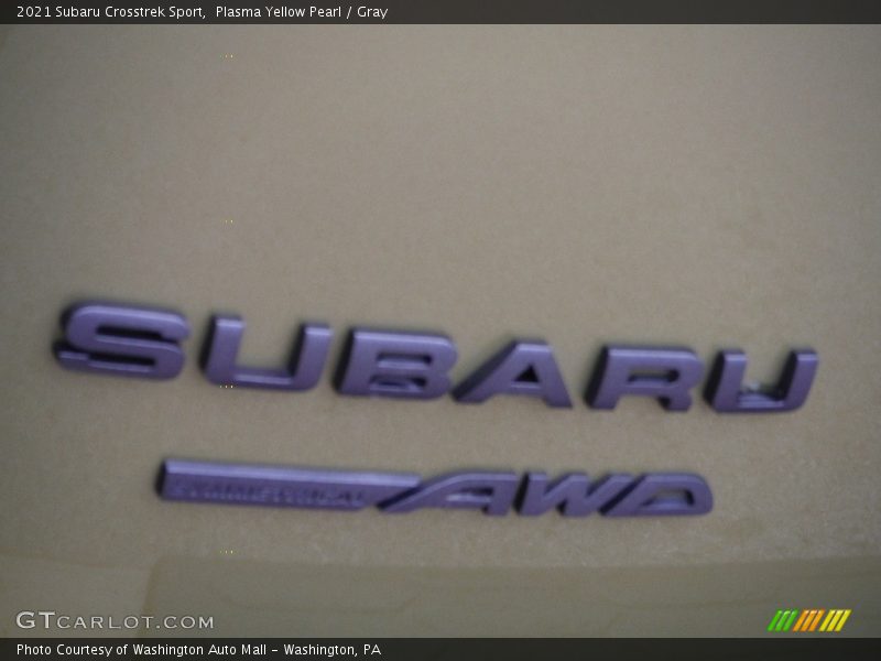Plasma Yellow Pearl / Gray 2021 Subaru Crosstrek Sport