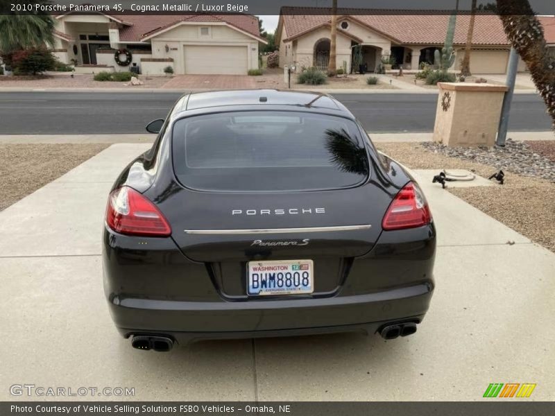 Cognac Metallic / Luxor Beige 2010 Porsche Panamera 4S