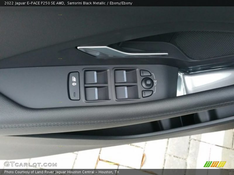 Santorini Black Metallic / Ebony/Ebony 2022 Jaguar E-PACE P250 SE AWD