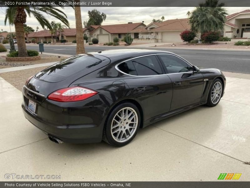 Cognac Metallic / Luxor Beige 2010 Porsche Panamera 4S