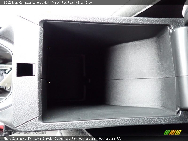 Velvet Red Pearl / Steel Gray 2022 Jeep Compass Latitude 4x4