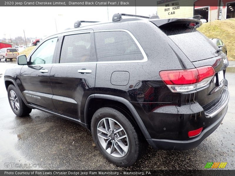 Diamond Black Crystal Pearl / Black 2020 Jeep Grand Cherokee Limited