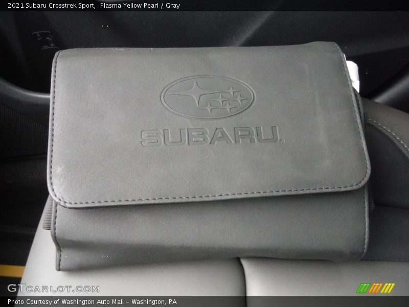 Plasma Yellow Pearl / Gray 2021 Subaru Crosstrek Sport