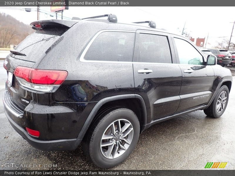 Diamond Black Crystal Pearl / Black 2020 Jeep Grand Cherokee Limited