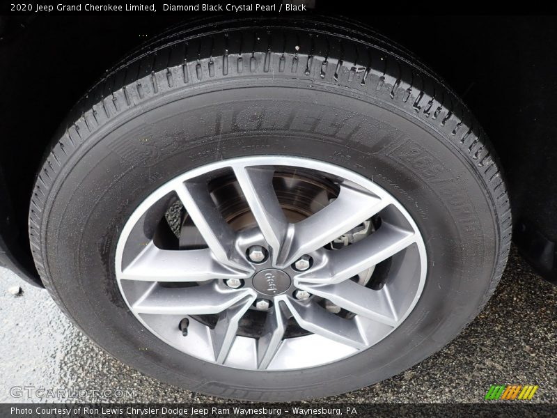 Diamond Black Crystal Pearl / Black 2020 Jeep Grand Cherokee Limited