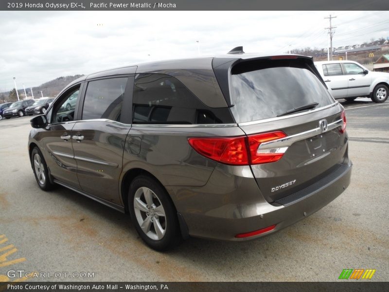 Pacific Pewter Metallic / Mocha 2019 Honda Odyssey EX-L