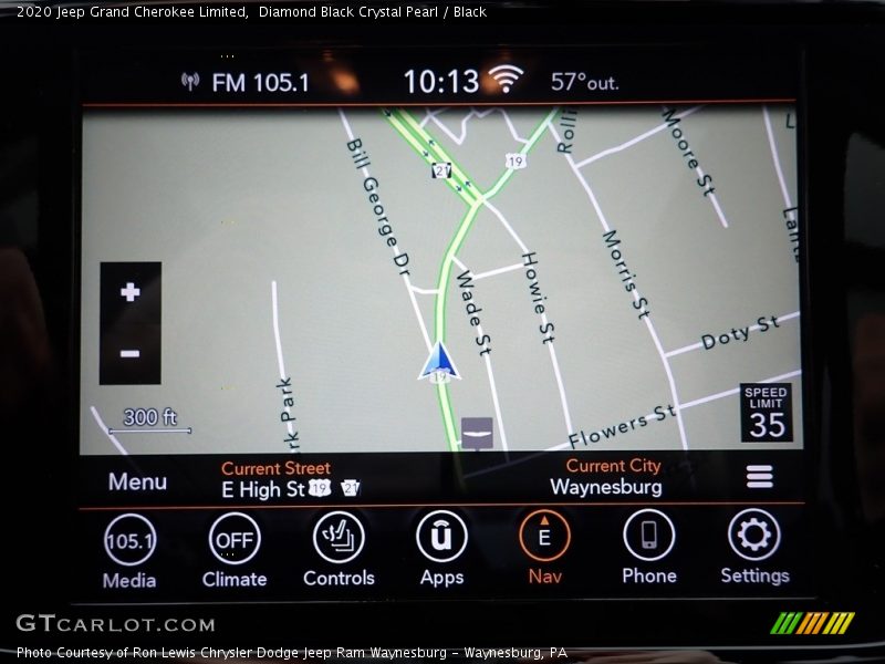 Diamond Black Crystal Pearl / Black 2020 Jeep Grand Cherokee Limited