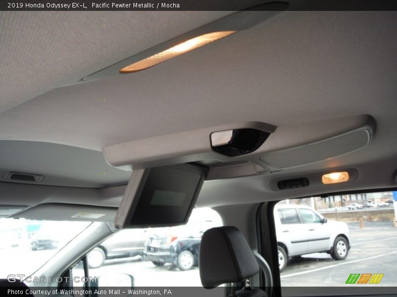 Pacific Pewter Metallic / Mocha 2019 Honda Odyssey EX-L