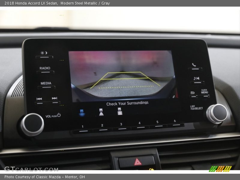 Modern Steel Metallic / Gray 2018 Honda Accord LX Sedan