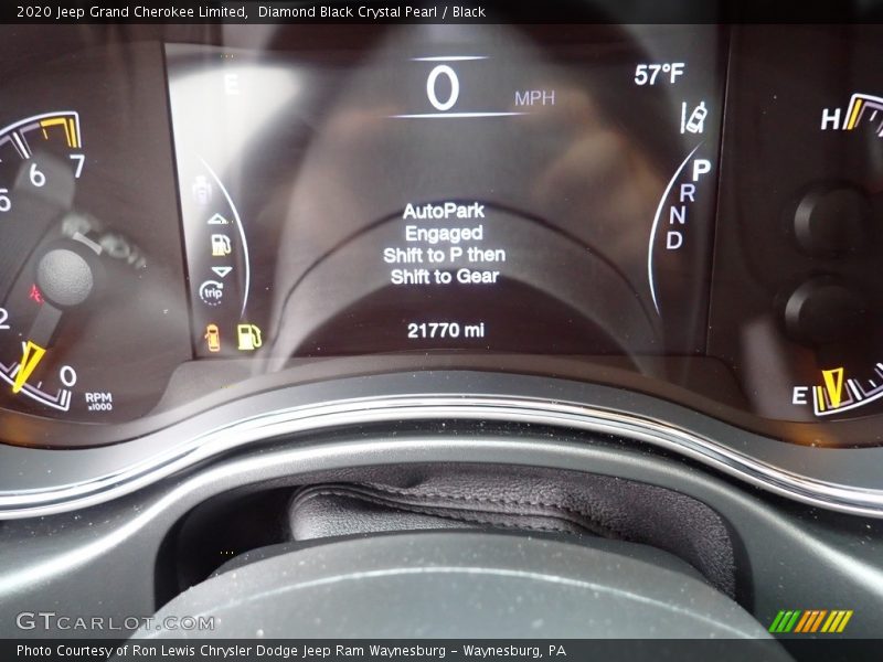 Diamond Black Crystal Pearl / Black 2020 Jeep Grand Cherokee Limited