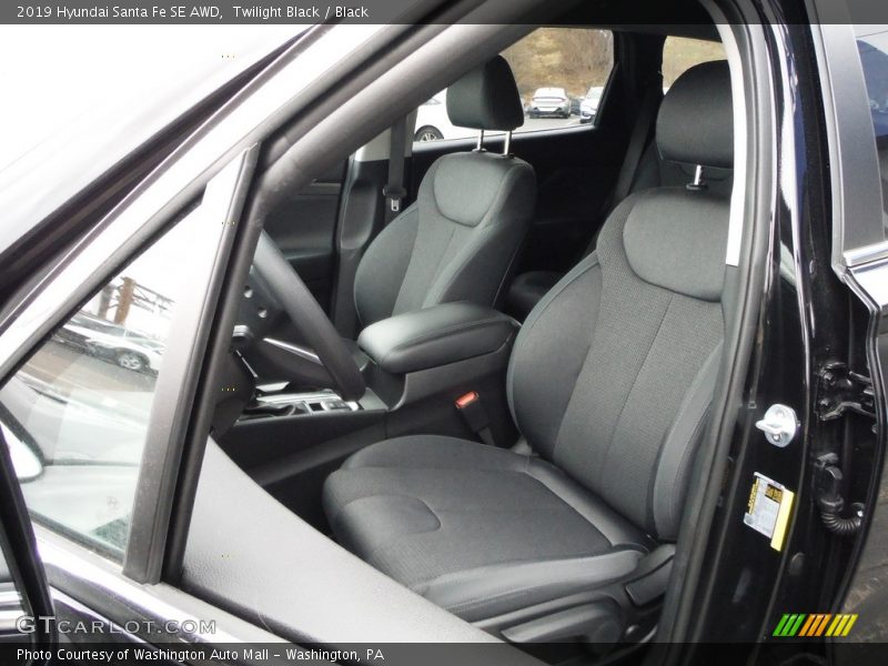 Twilight Black / Black 2019 Hyundai Santa Fe SE AWD