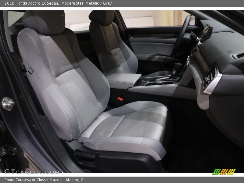 Modern Steel Metallic / Gray 2018 Honda Accord LX Sedan