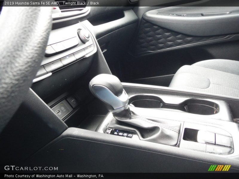 Twilight Black / Black 2019 Hyundai Santa Fe SE AWD