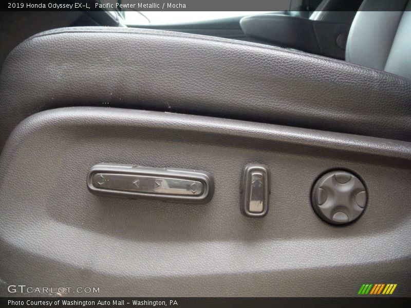 Pacific Pewter Metallic / Mocha 2019 Honda Odyssey EX-L