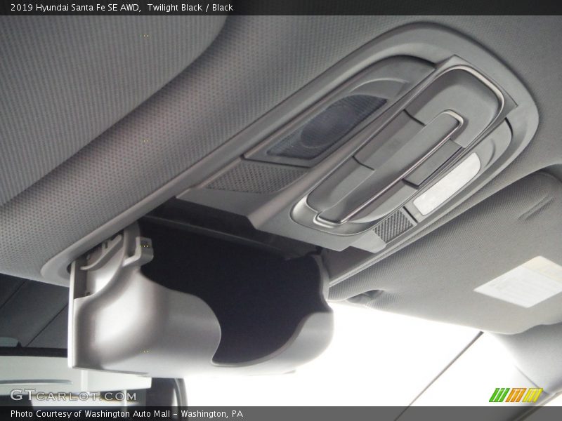 Twilight Black / Black 2019 Hyundai Santa Fe SE AWD
