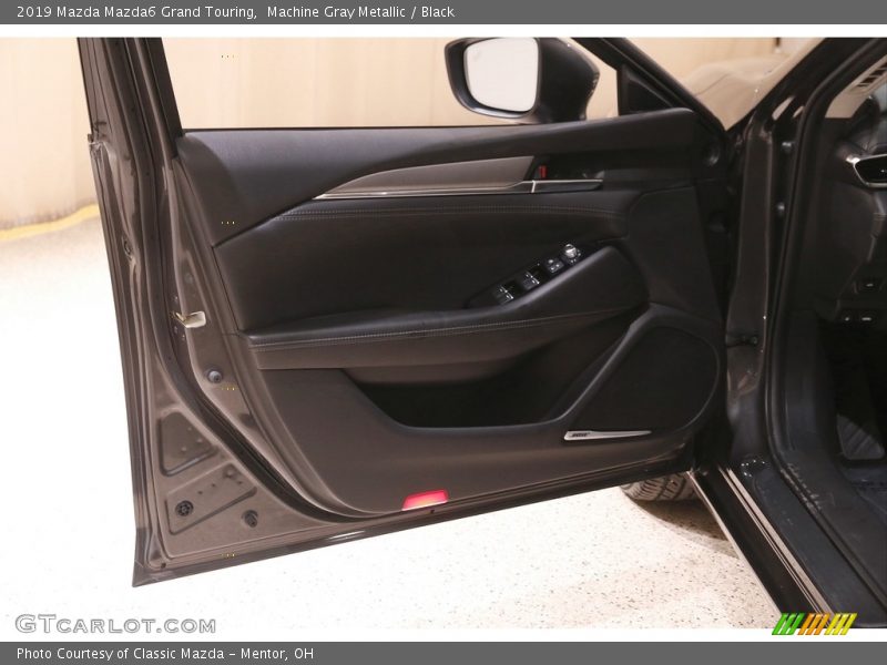 Machine Gray Metallic / Black 2019 Mazda Mazda6 Grand Touring